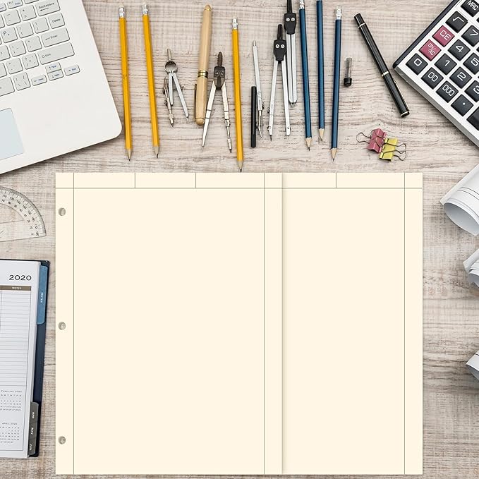 Seajan 2 Pcs Engineering Paper Notebook Engineering Computation Pad 8.5 x 11 - Image 4