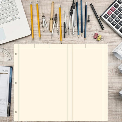 Seajan 2 Pcs Engineering Paper Notebook Engineering Computation Pad 8.5 x 11 - Image 4