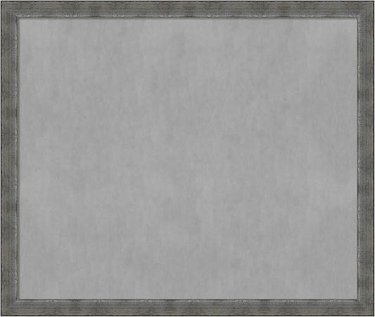 Amanti Art Silver Framed Magnetic Board 44x52 Oversize Vision Board by AmantiArt