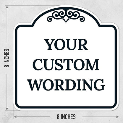 Custom Decorative Sign, Personalized Metal Sign - Image 3