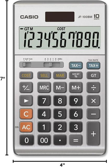 Casio Inc. JF-100BM Standard Function Calculator, 4 1/4 x 6 7/8 - Image 6