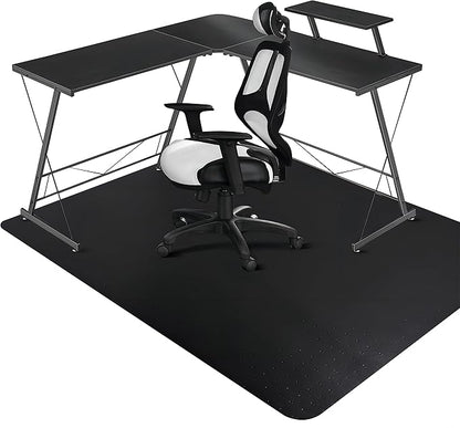 SALLOUS Chair Mat for Carpeted Floors, Vinyl Floor Mat by SALLOUS