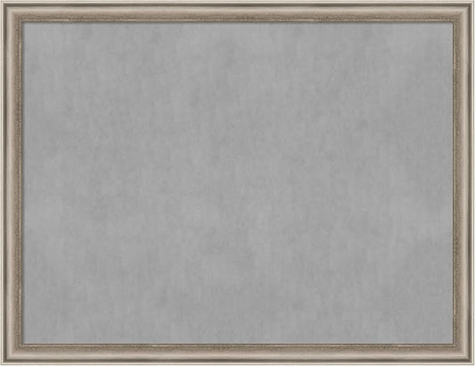 Amanti Art Silver Framed Magnetic Board 20x26 Medium Vision Board by AmantiArt