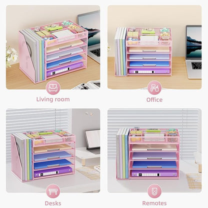 Marbrasse 5-Tier Desk Organizer - Image 7