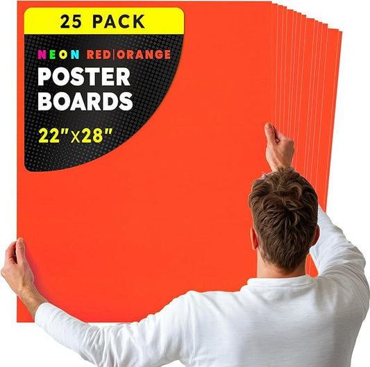 Hygloss Large Poster Board 22x28 by HyglossProductsInc