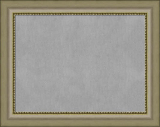 Amanti Art Silver Framed Magnetic Board 23x29 Medium Vision Board by AmantiArt
