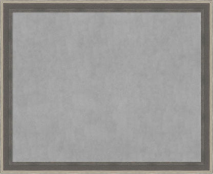 Amanti Art Grey Framed Magnetic Board 37x45 X-Large Vision Board by AmantiArt