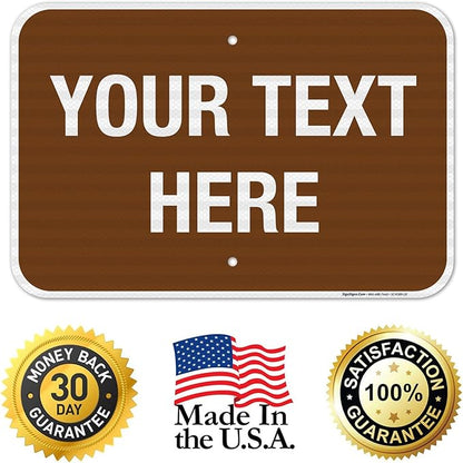 Custom Sign, Personalized Metal Signs, Customize - Image 8