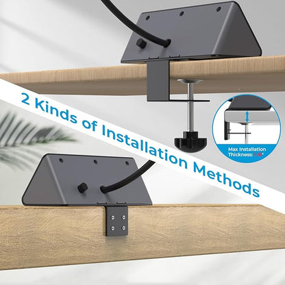Nightstand Charging Station, Nightstand Edge Power Strip - Image 4