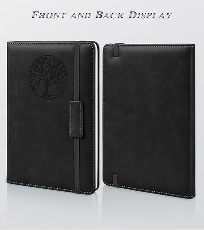 Biuwory Lined Journal Notebook for Women Men, 256 Pages A5 Hardcover Leather - Image 3