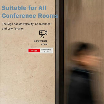 Conference in Use or Available Sign, Vacant Occupied Status - Image 4