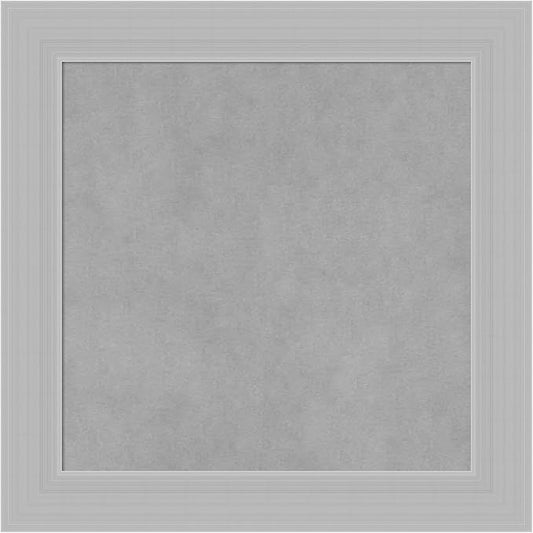 Amanti Art Silver Framed Magnetic Board 20x20 Small Vision Board by AmantiArt
