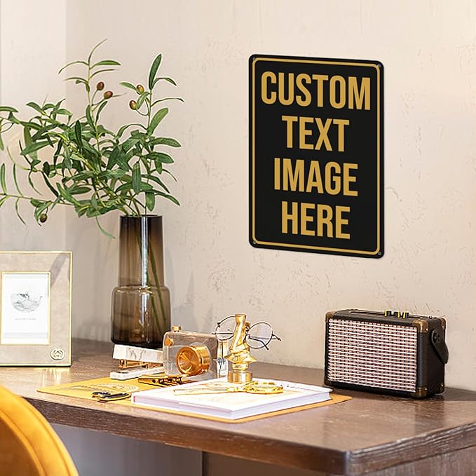 Custom Signs Outdoor Metal Sign Custom Sign Personalized Metal Signs Make Your - Image 5