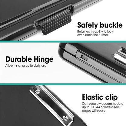 7 Pack Clipboard with Storage, High Capacity Storage Clipboard 8.5 x 11 with - Image 5