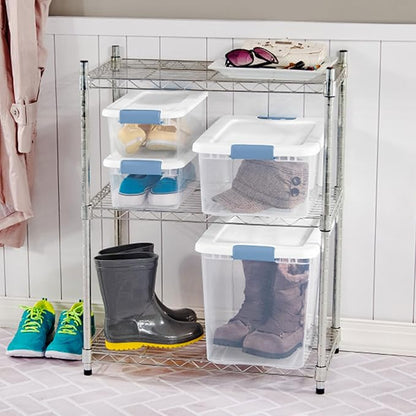Sterilite 24-Pack Latching Box, Under Bed Storage Bins - Image 7