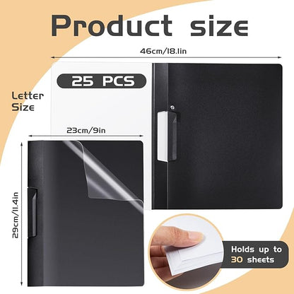 Maitys 25 Pack Durable Clear Report Covers - Image 3
