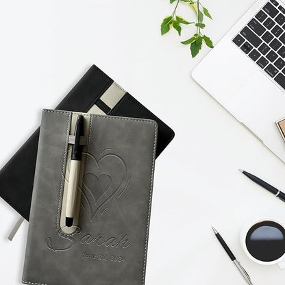 Bliver Personalized Leather Journal Custom Notebook Customized Engraved Journal - Image 5
