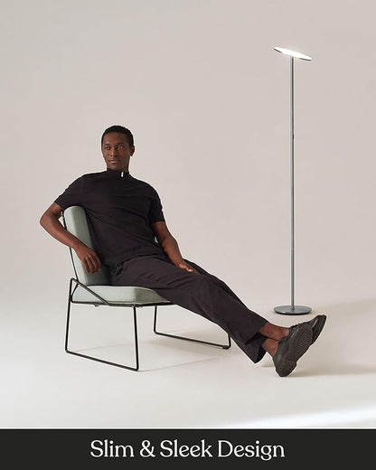 Brightech Sky LED Floor lamp, Torchiere Super Bright Floor Lamp - Image 8