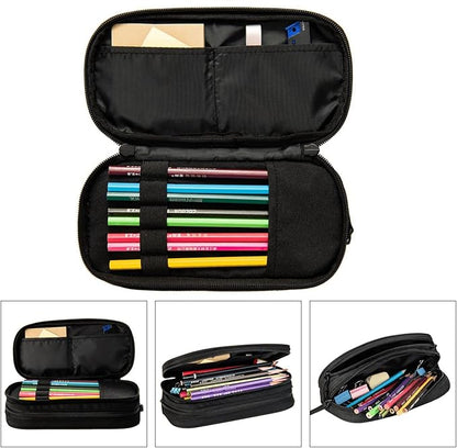 Basketball Pencil Case for Sports Boys Girls, High Capacity Cool Black Pencil - Image 5