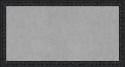 Amanti Art Black Framed Magnetic Board 14x26 Small Vision Board by AmantiArt
