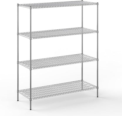 Regal Altair 24" Deep x 60" Wide x 74" Height Wire Shelving Kit | 4-Tier | NSF by Regal+Altair