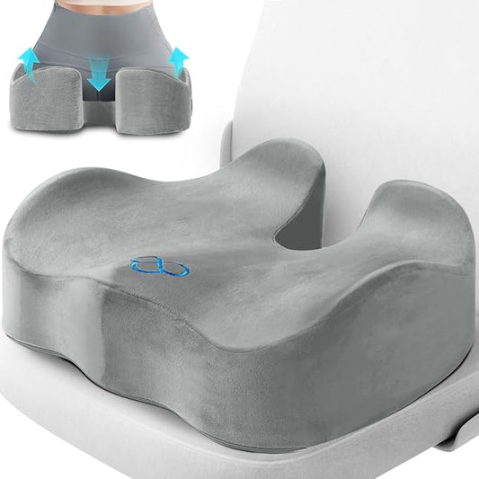 CushyOasis Seat Cushion, Chair Cushions, Office Chair Cushions, Anti-Slip by CushyOasis