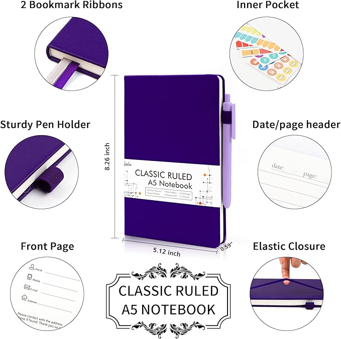 feela 24 Pack Journal Notebook Bulk - Image 2