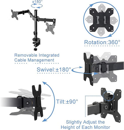 Rocelco 46" Height Adjustable Corner Standing Desk Converter - Image 7