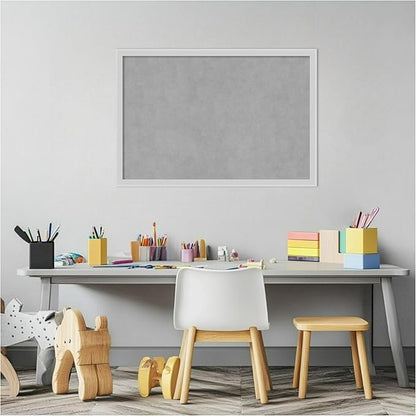 Amanti Art Silver Framed Magnetic Board 17x25 Medium Vision Board - Image 5