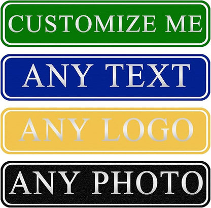 Custom Sign, Personalized Street Sign Metal by Mougins