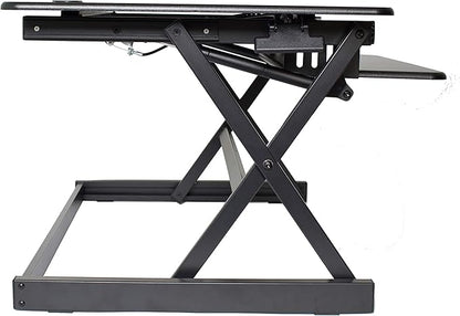 Rocelco 40" Large Height Adjustable Standing Desk Converter - Image 6