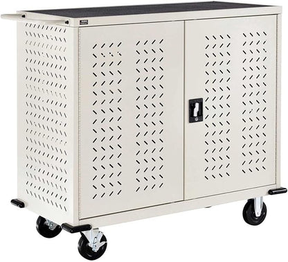 Global Industrial Mobile Storage & Charging Cart, 24 Laptop & Chromebook Device by GlobalIndustrial