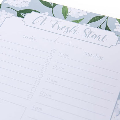 Graphique Daily To-Do List Notepad, 150 Tear-Away Sheets, Floral Task Planner - Image 2