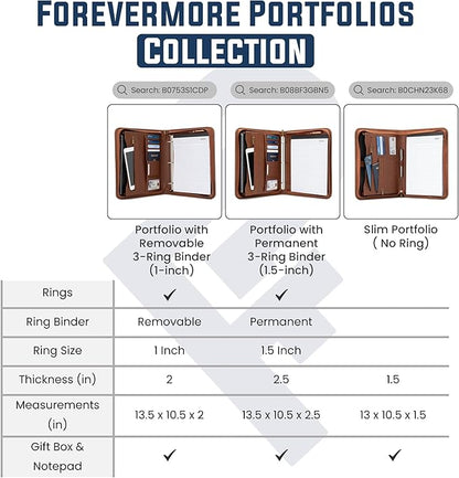 Forevermore Portfolios Padfolio Binder - Image 6