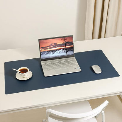 Wolaile PU Leather Desk Pad Blotter, 36x17in Non-Slip Large Mouse Pad/Writing - Image 6
