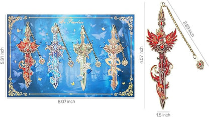 Fantasy Sword Bookmarks 4pcs - Image 7