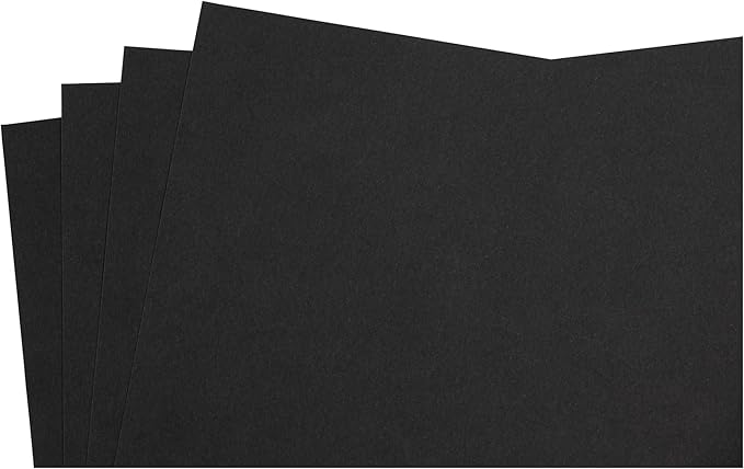 LUXPaper 8.5" x 11" Paper | Letter Size | Midnight Black | 28lb. | 250 Qty - Image 2
