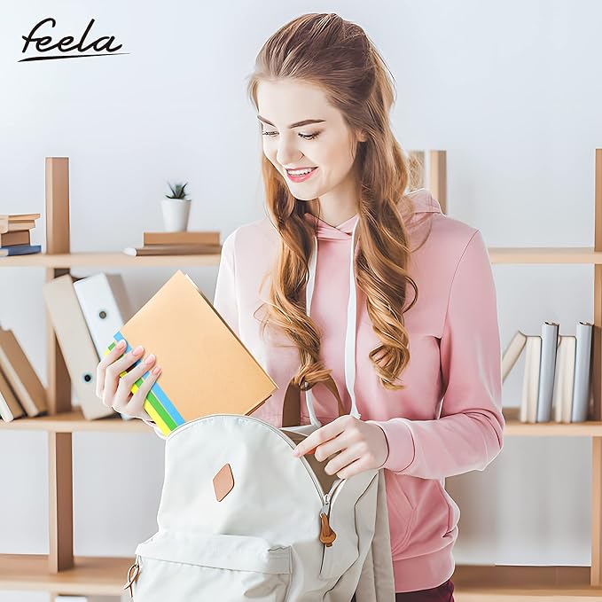 feela 80 Pack Composition Notebooks Bulk, Kraft Cover Lined Blank College Ruled - Image 8