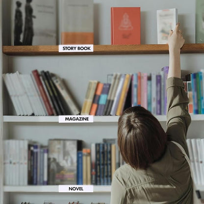 Containlol 50 Pcs Moveable Shelf Label Holders - Image 7