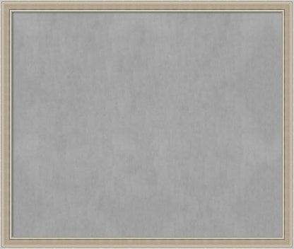 Amanti Art Silver Framed Magnetic Board 44x52 Oversize Vision Board by AmantiArt