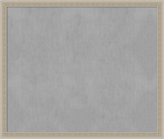 Amanti Art Silver Framed Magnetic Board 44x52 Oversize Vision Board by AmantiArt