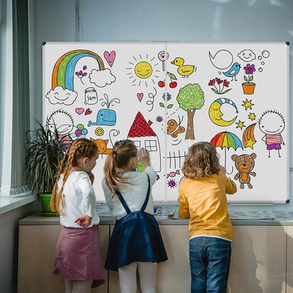 XBoard Magnetic Whiteboard 72 x 48 Inch | Giant Foldable Dry Erase White Board - Image 7