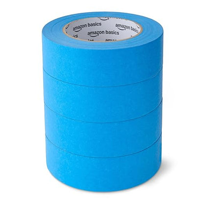 Amazon Basics Painters Tape, 1.41" x 60-Yard, 4 Rolls by AmazonBasics