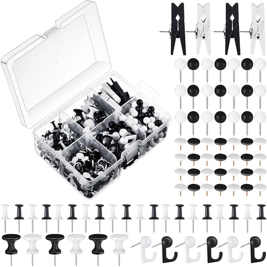 600 Pcs Decorative Push Pins by Sawysine