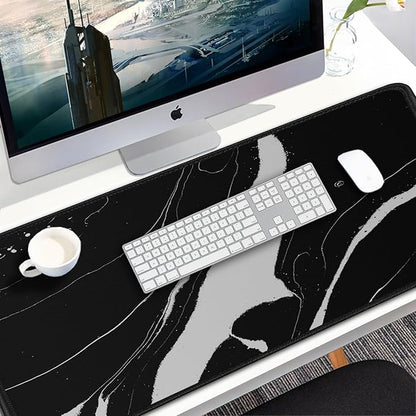 Large Mouse Pad, 31.5x15.7 inch Large Extended Computer Keyboard Mouse Mat - Image 7