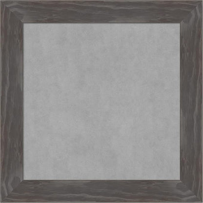 Amanti Art Grey Framed Magnetic Board 15x15 X-Small Vision Board by AmantiArt