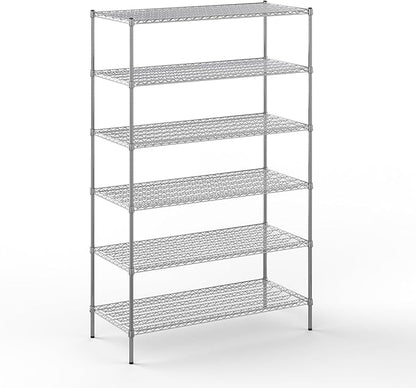 Regal Altair 24" Deep x 54" Wide x 86" Height Wire Shelving Kit | 6-Tier | NSF by Regal+Altair