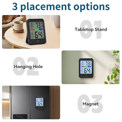 Digital Thermometer Hygrometer, Indoor Wall Thermometer, Indoor Humidity - Image 6