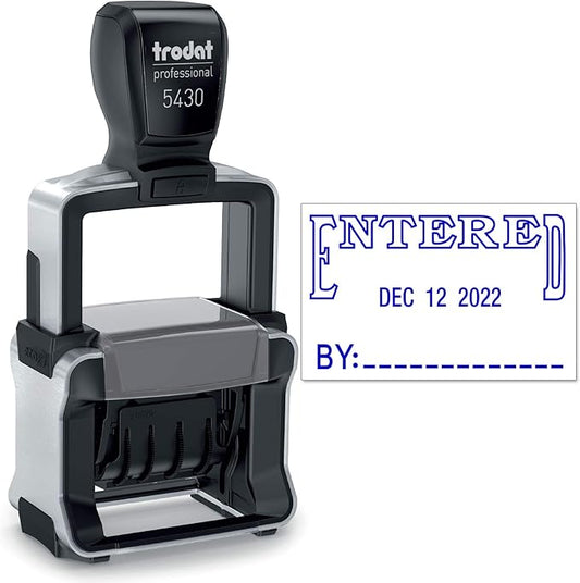 Trodat 5430 Professional Self-Inking Date Stamp by Maxmark