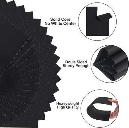 Black Cardstock - Image 3